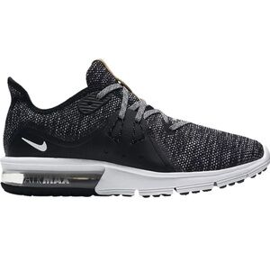 Nike Air Max Black and White Sneakers